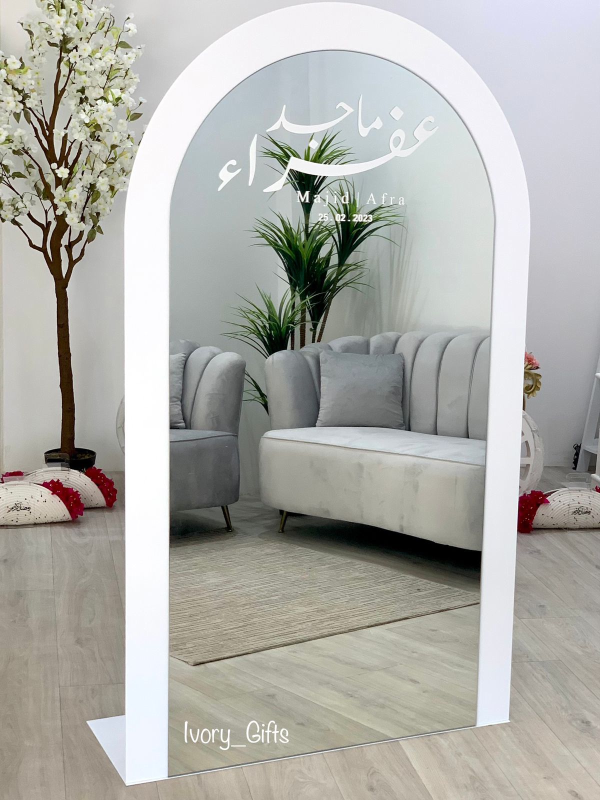 Floor Mirror With Stand